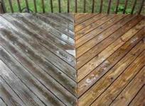 Before and After Pressure Washing