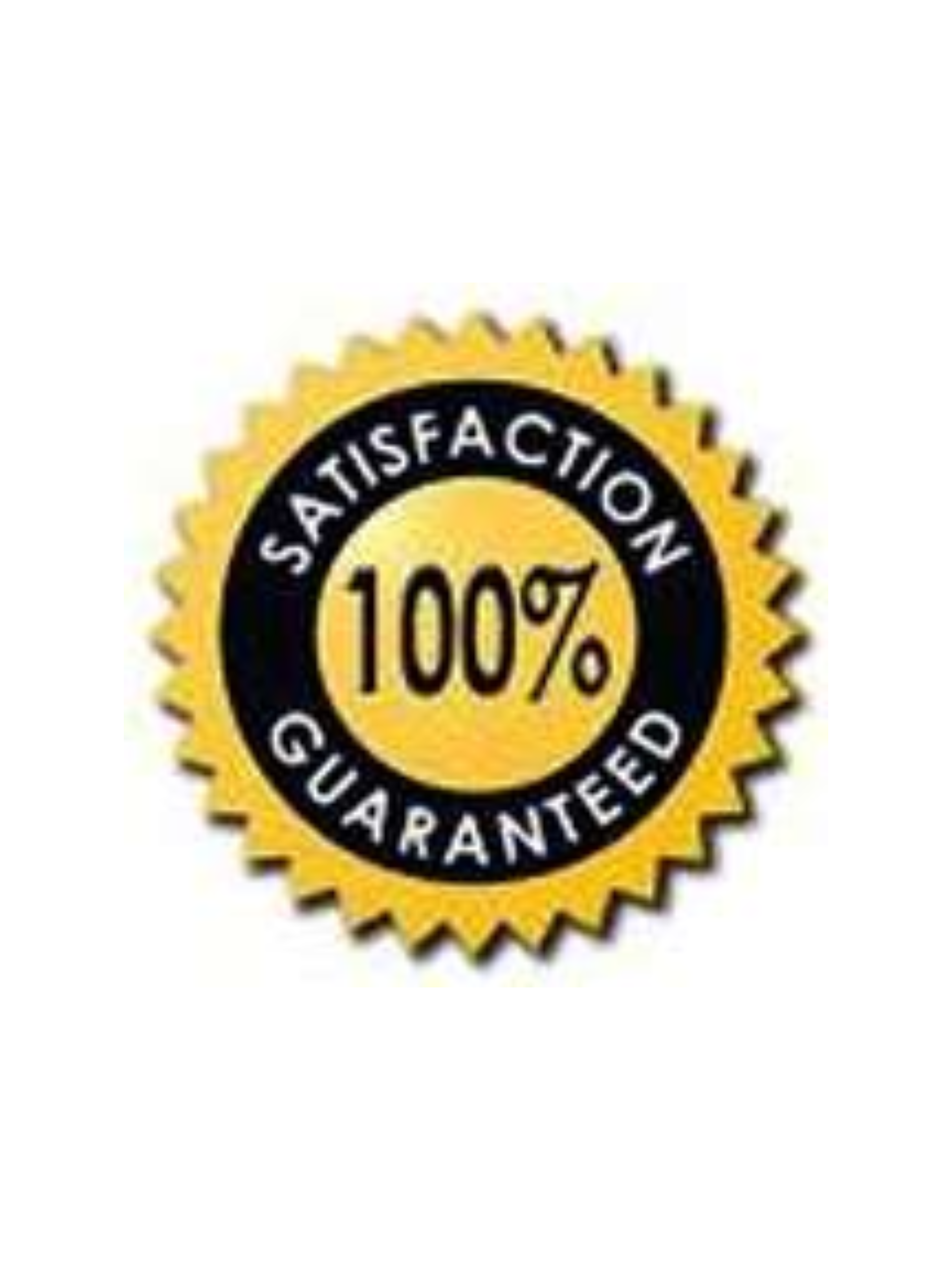 100% Satisfaction Guaranteed